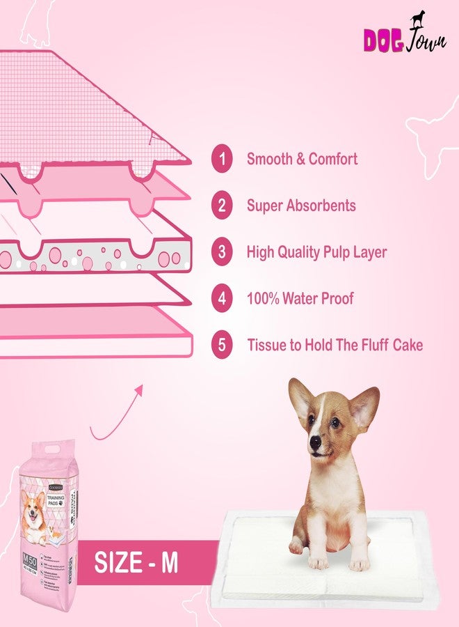 Dogtown Goodies Training Pads for Dogs | Ultra-Absorbent, Leak-Proof | Medium Size, 45x60 cm (50 Pieces) - Image 5